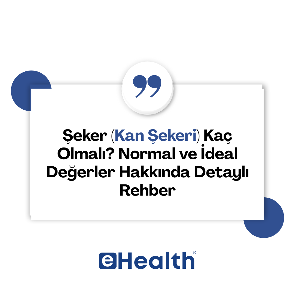 Şeker Kaç Olmalı